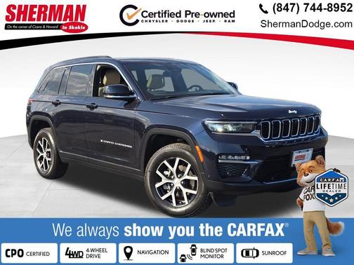 Midnight Sky 2024 Jeep Grand Cherokee Limited
