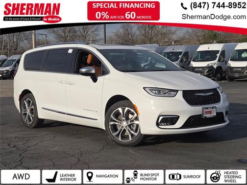 Bright White Clearcoat 2026 Chrysler Pacifica L