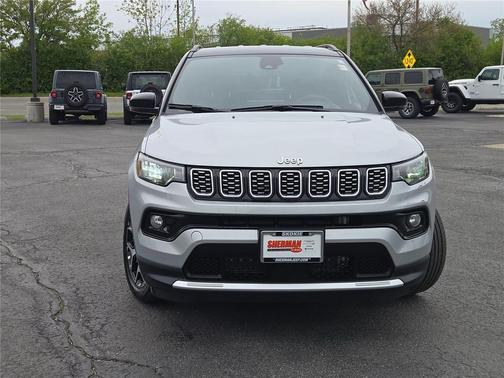 Silver Zynith Metallic Clearcoat 2025 Jeep Compass Limited