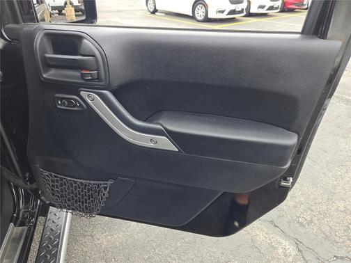 Black Clearcoat 2015 Jeep Wrangler Unlimited Sahara