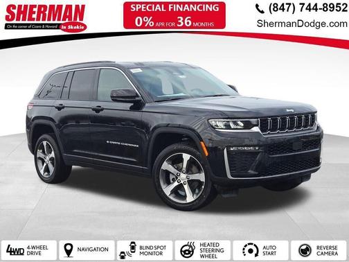Diamond Black Crystal Pearlcoat 2026 Jeep Grand Cherokee Limited