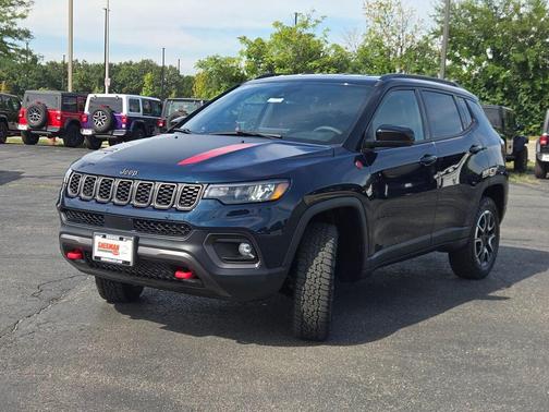 Fathom Blue Pearl Coat 2026 Jeep Compass Trailhawk