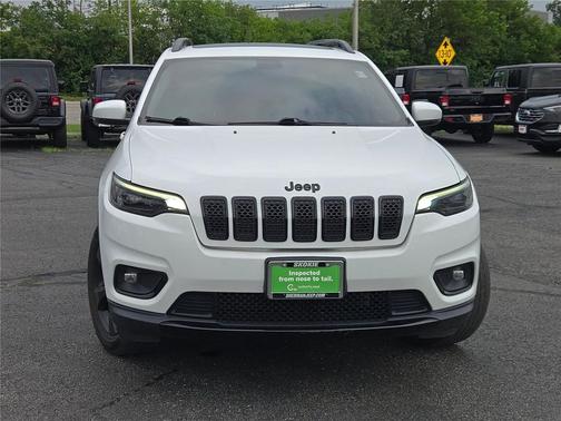 Bright White Clearcoat 2020 Jeep Cherokee Altitude