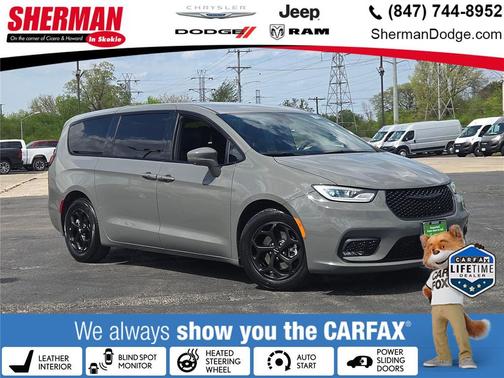 Ceramic Gray Clearcoat 2022 Chrysler Pacifica Hybrid Touring L