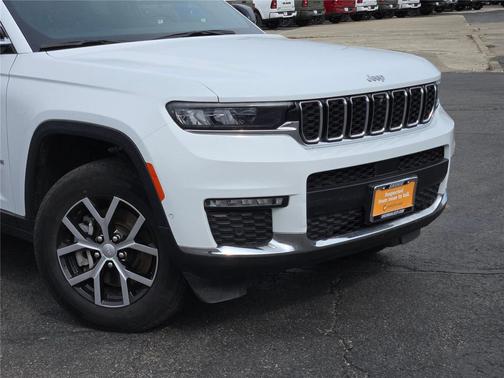 Bright White Clearcoat 2024 Jeep Grand Cherokee L Limited