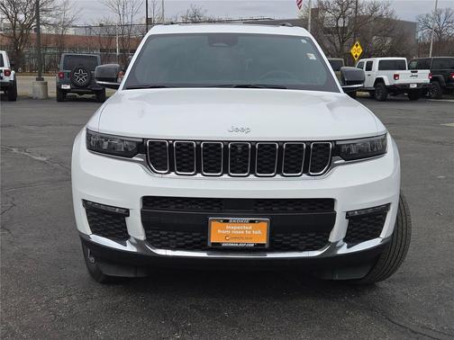 Bright White Clearcoat 2024 Jeep Grand Cherokee L Limited
