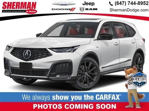 Platinum White Pearl 2026 Acura MDX A-SPEC