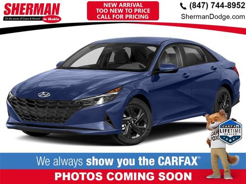 Intense Blue 2023 Hyundai ELANTRA SEL