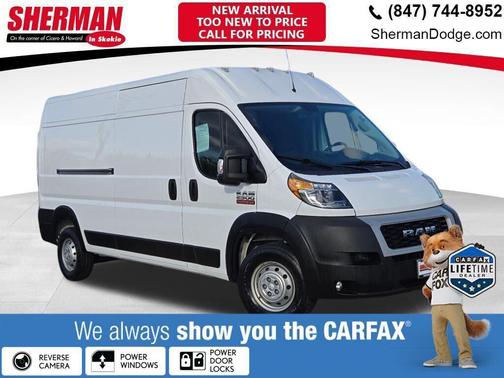 Bright White Clearcoat 2021 RAM ProMaster 2500 High Roof