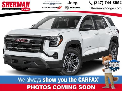 Summit White 2025 GMC Terrain AWD Elevation
