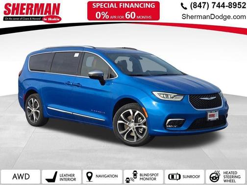 Hydro Blue Pearlcoat 2026 Chrysler Pacifica L