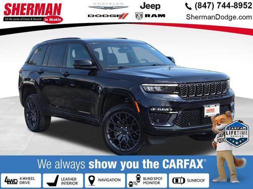 Midnight Sky 2023 Jeep Grand Cherokee 4xe Summit Reserve