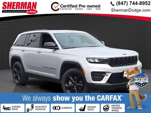 Silver Zynith 2024 Jeep Grand Cherokee Altitude
