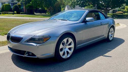 Silver Gray Metallic 2006 BMW 650 i