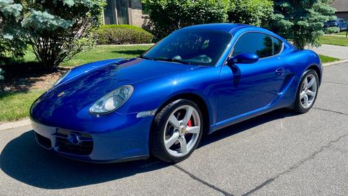 Cobalt Blue Metallic 2008 Porsche Cayman Cayman S