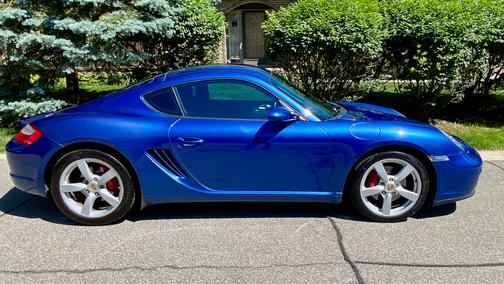 Cobalt Blue Metallic 2008 Porsche Cayman Cayman S