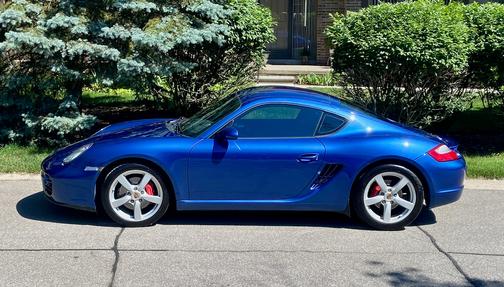 Cobalt Blue Metallic 2008 Porsche Cayman Cayman S