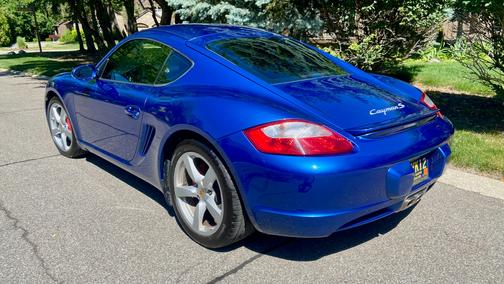 Cobalt Blue Metallic 2008 Porsche Cayman Cayman S