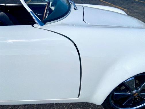 White 1955 Porsche 356