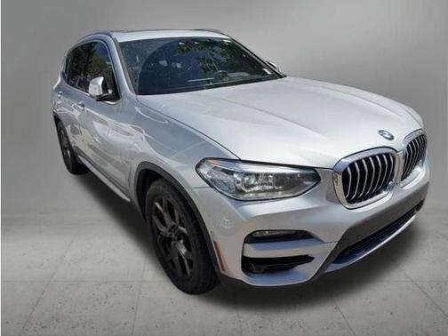 Glacier Silver Metallic 2021 BMW X3 xDrive30i