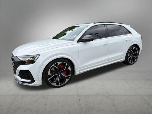 Glacier White Metallic 2024 Audi RS Q8 4.0T quattro