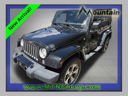 Black Clearcoat 2018 Jeep Wrangler JK Sahara