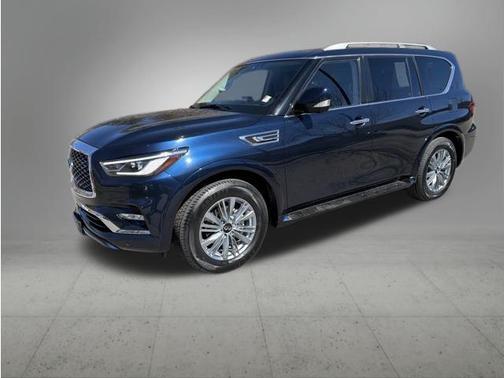 Hermosa Blue 2024 INFINITI QX80 Luxe SUV