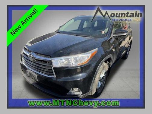 Midnight Black Metallic 2016 Toyota Highlander Limited SUV