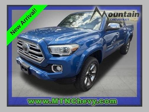 Blazing Blue 2018 Toyota Tacoma Limited