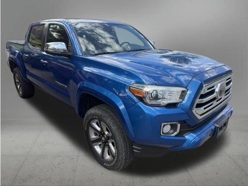 Blazing Blue 2018 Toyota Tacoma Limited