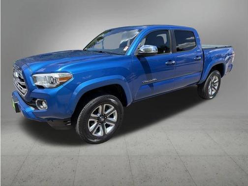 Blazing Blue 2018 Toyota Tacoma Limited