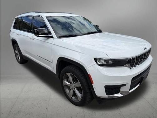 Bright White Clearcoat 2021 Jeep Grand Cherokee L Limited