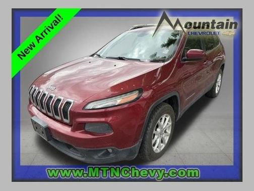 Deep Cherry Red Crystal Pearlcoat 2014 Jeep Cherokee Latitude