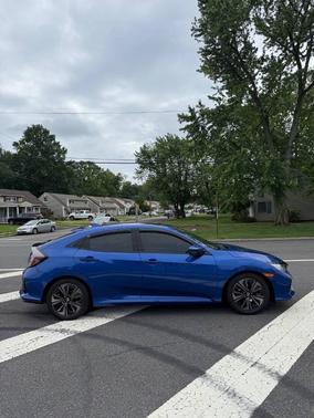 Aegean Blue Metallic 2018 Honda Civic EX
