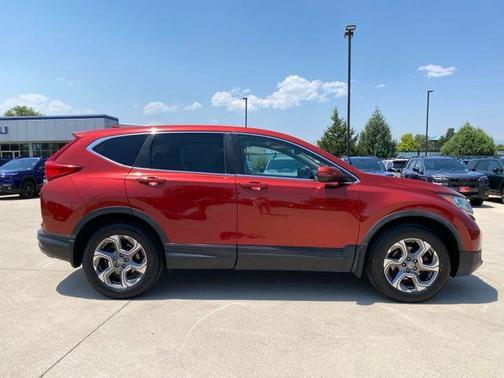 Red 2019 Honda CR-V EX