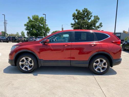 Red 2019 Honda CR-V EX