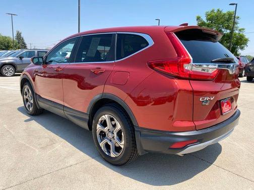 Red 2019 Honda CR-V EX