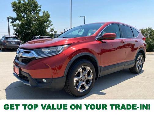 Red 2019 Honda CR-V EX