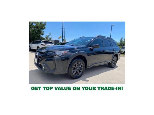 Crystal Black Silica 2025 Subaru Outback Onyx Edition