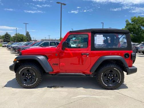 Firecracker Red Clearcoat 2024 Jeep Wrangler Sport