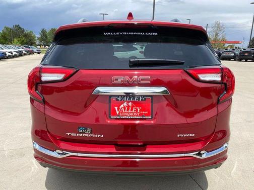 Volcanic Red Tintcoat 2024 GMC Terrain Denali