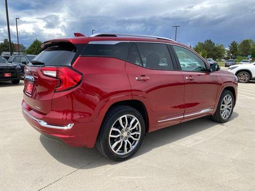 Volcanic Red Tintcoat 2024 GMC Terrain Denali