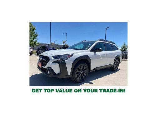 Crystal White Pearl 2024 Subaru Outback Onyx Edition