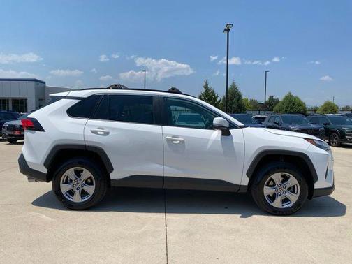 White 2022 Toyota RAV4 XLE