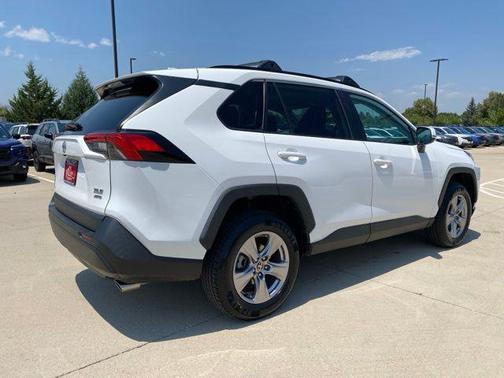 White 2022 Toyota RAV4 XLE