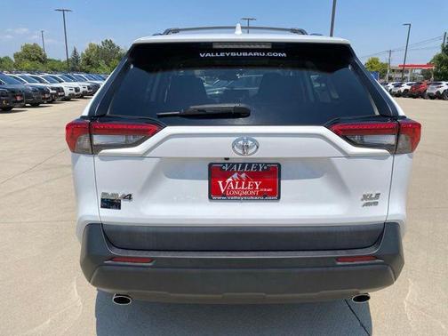 White 2022 Toyota RAV4 XLE