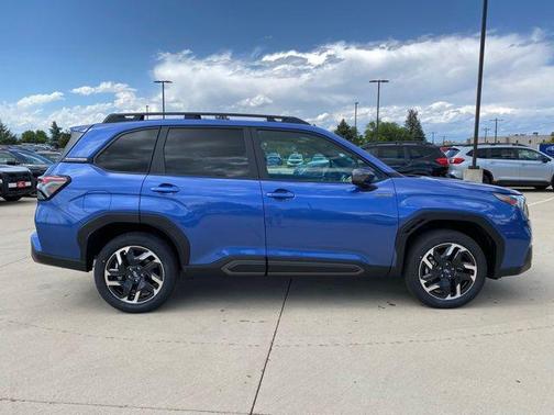 Daybreak Blue Pearl 2026 Subaru Forester Hybrid Limited