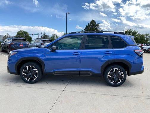 Daybreak Blue Pearl 2026 Subaru Forester Hybrid Limited
