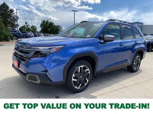 Daybreak Blue Pearl 2026 Subaru Forester Hybrid Limited