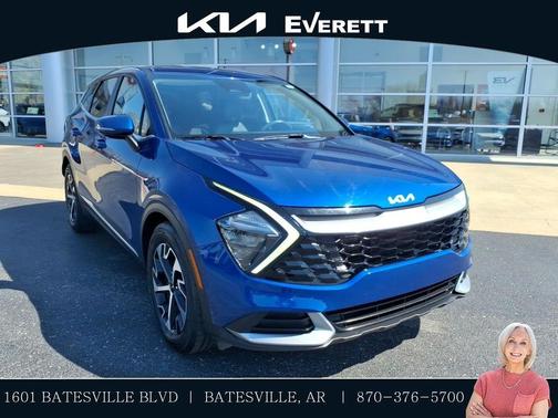Sapphire Blue 2023 Kia Sportage EX SUV